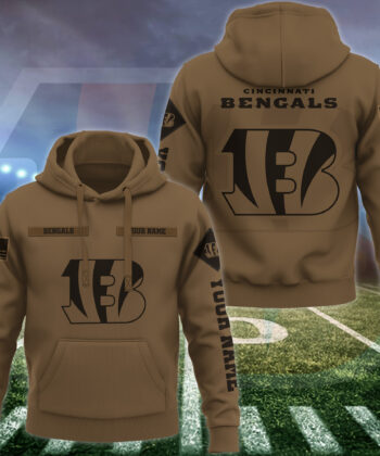 Cincinnati Bengals Hoodie Custom Your Name , Football Team Hoodie, FootBall Fan Gifts  EHIVM-53222