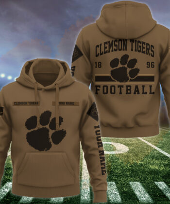 Clemson Tigers Hoodie Custom Your Name, Football Team Hoodie, FootBall Fan Gifts EHIVM-53246