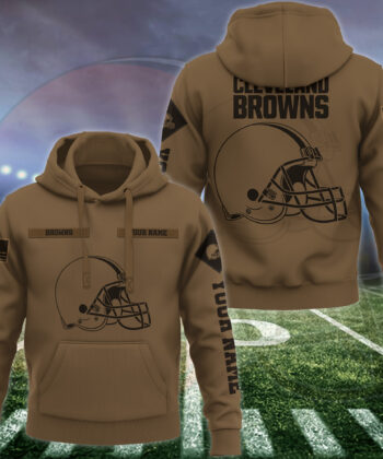 Cleveland Browns Hoodie Custom Your Name , Football Team Hoodie, FootBall Fan Gifts  EHIVM-53222