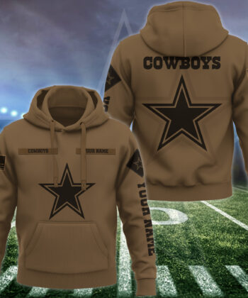 Dallas Cowboys Hoodie Custom Your Name , Football Team Hoodie, FootBall Fan Gifts  EHIVM-53222