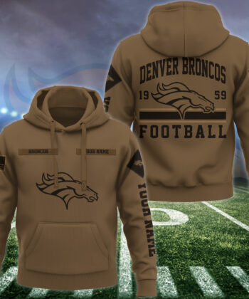 Denver Broncos Hoodie Custom Your Name, Football Team Hoodie, FootBall Fan Gifts EHIVM-53225