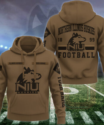 Northern Illinois Huskies Hoodie Custom Your Name, Football Team Hoodie, FootBall Fan Gifts EHIVM-53246