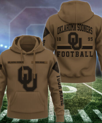 Oklahoma Sooners Hoodie Custom Your Name, Football Team Hoodie, FootBall Fan Gifts EHIVM-53246