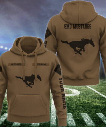 SMU Mustangs Hoodie Custom Your Name, Football Team Hoodie, FootBall Fan Gifts EHIVM-53143