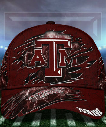 Texas A&M Aggies Cap Custom Your Name And Number, Sport Cap For Fan EHIVM-52949