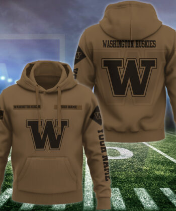 Washington Huskies Hoodie Custom Your Name, Football Team Hoodie, FootBall Fan Gifts EHIVM-53143