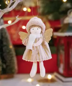 2024 New Year Gift Cute Christmas Angel Doll Xmas Tree Ornament Noel Deco Christmas Decoration for Home Natal Navidad 2023 Decor 5