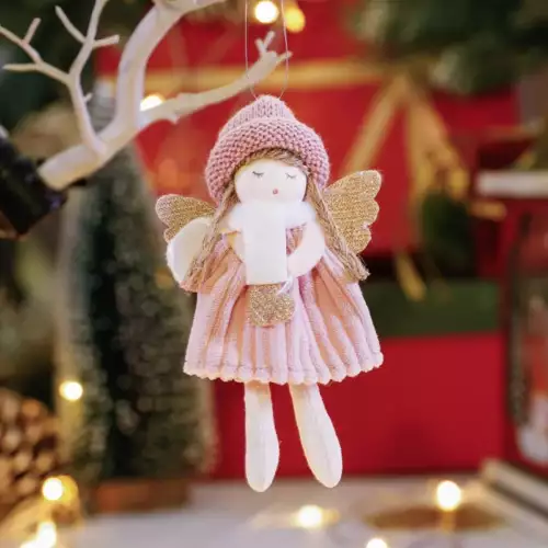 2024 New Year Gift Cute Christmas Angel Doll Xmas Tree Ornament Noel Deco Christmas Decoration for Home Natal Navidad 2023 Decor 4